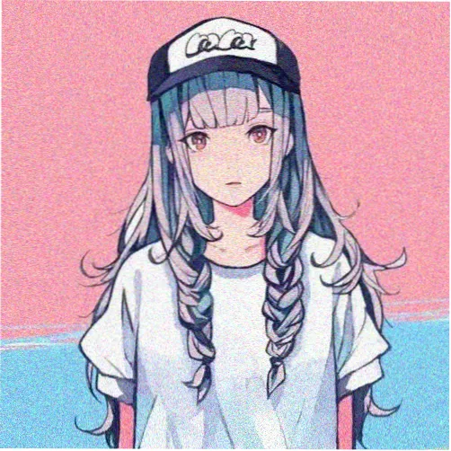 纸页间的头像